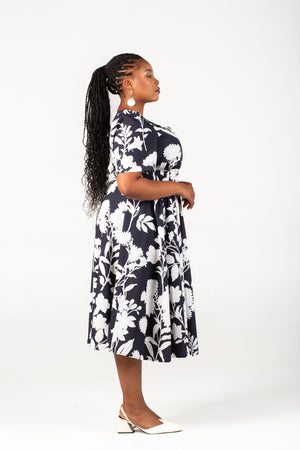 Amanda Laird Cherry Pati Dress