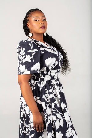 Amanda Laird Cherry Pati Dress