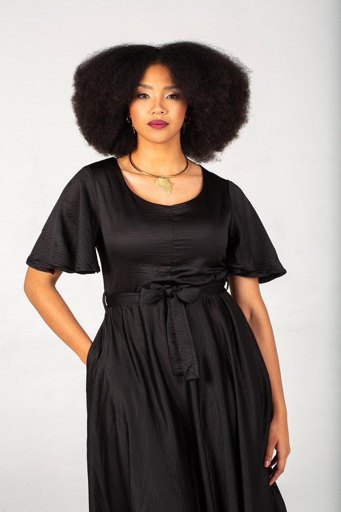 Amanda Laird Cherry Cynthia Dress