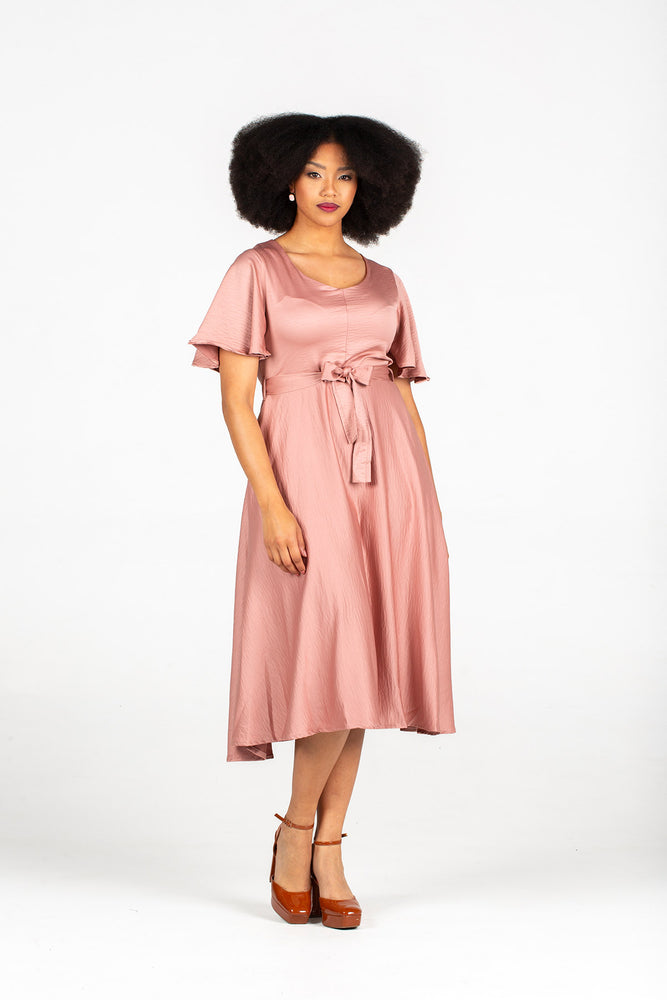 Amanda Laird Cherry Cynthia Dress