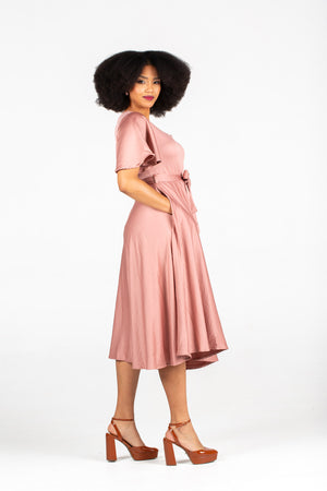 Amanda Laird Cherry Cynthia Dress