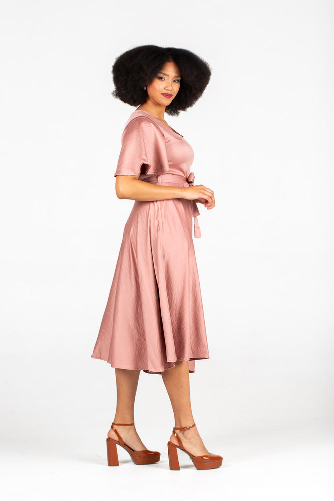 Amanda Laird Cherry Cynthia Dress