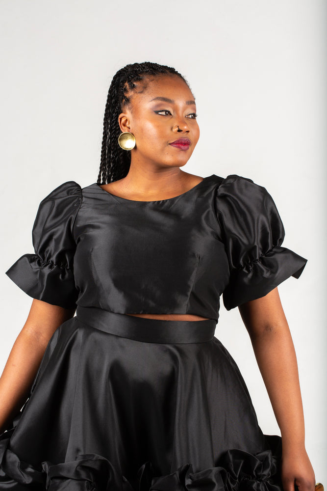 Skhathi Collection Evelyn Crop Top