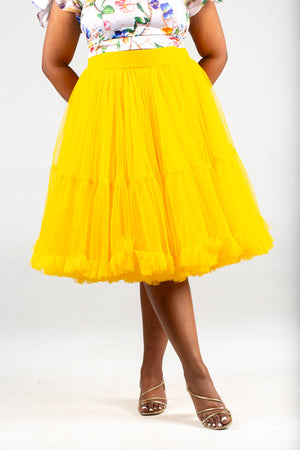 Du Confidence Designs Tulle Skirt