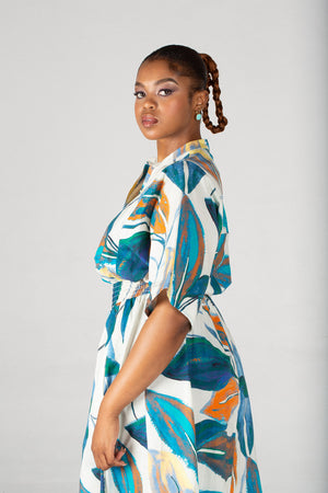 Amanda Laird Cherry Burg Dress