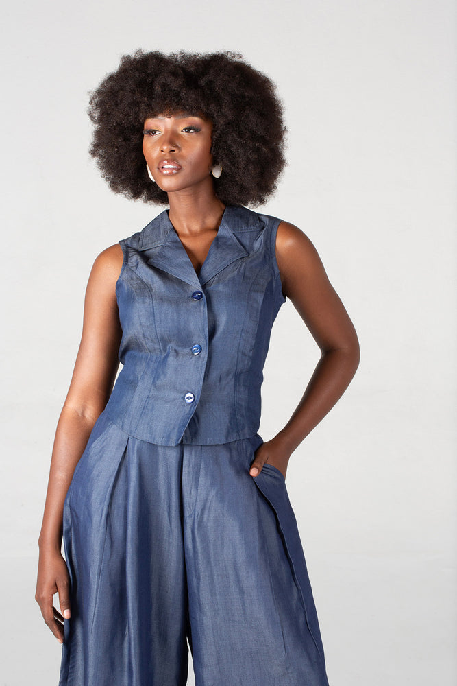 Frida Blue Tencil Denium Set