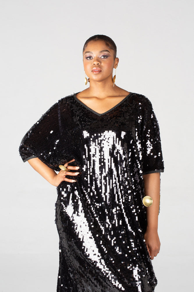 Fluidity Maxi Fishscale Sequin