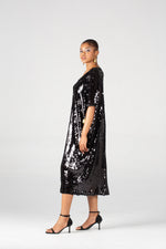 Fluidity Maxi Fishscale Sequin