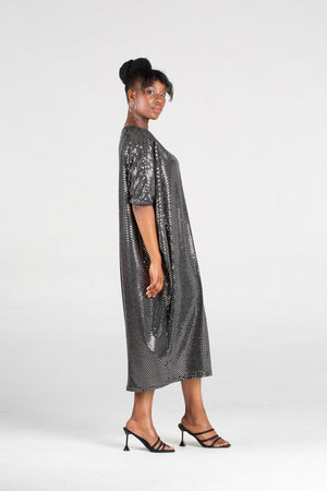 Fluidity Maxi Metallic Trapeze