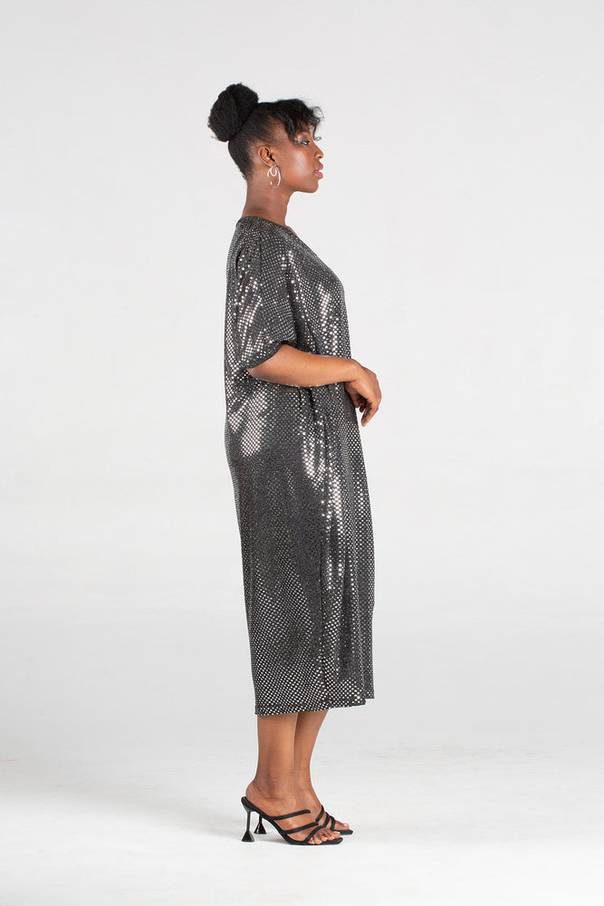 Fluidity Maxi Metallic Trapeze