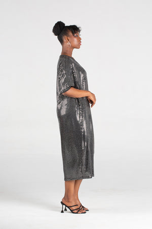 Fluidity Maxi Metallic Trapeze