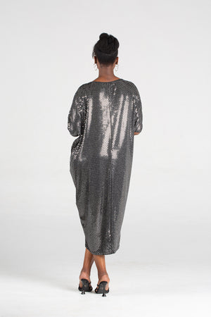 Fluidity Maxi Metallic Trapeze
