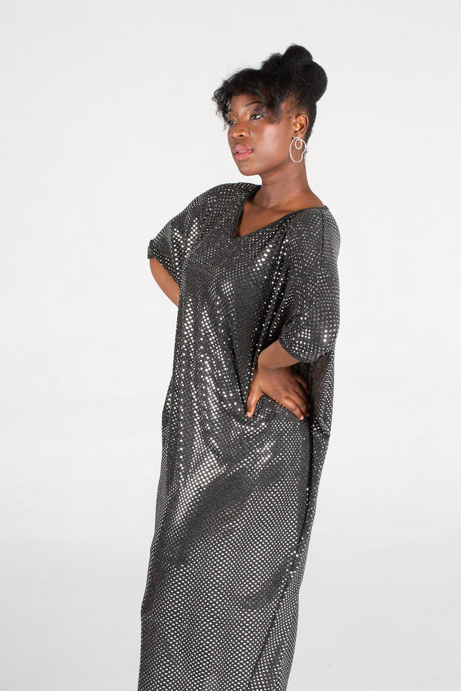 Fluidity Maxi Metallic Trapeze