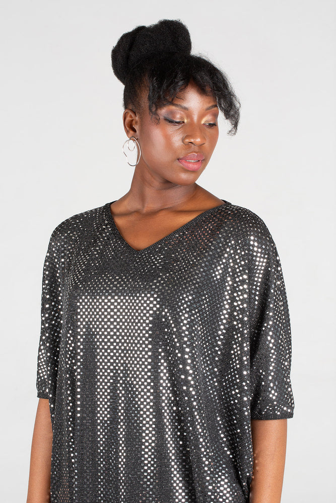 Fluidity Maxi Metallic Trapeze
