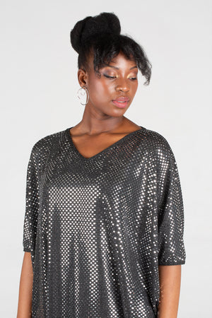 Fluidity Maxi Metallic Trapeze