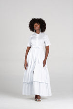Frida White Momo Dress
