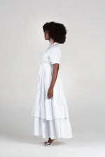 Frida White Momo Dress