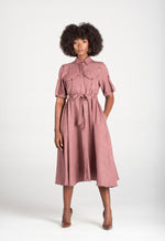 Frida Wine scout Dress