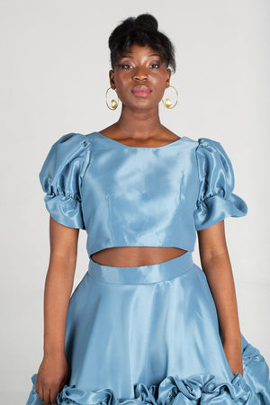 Skhathi Collection Evelyn Crop Top