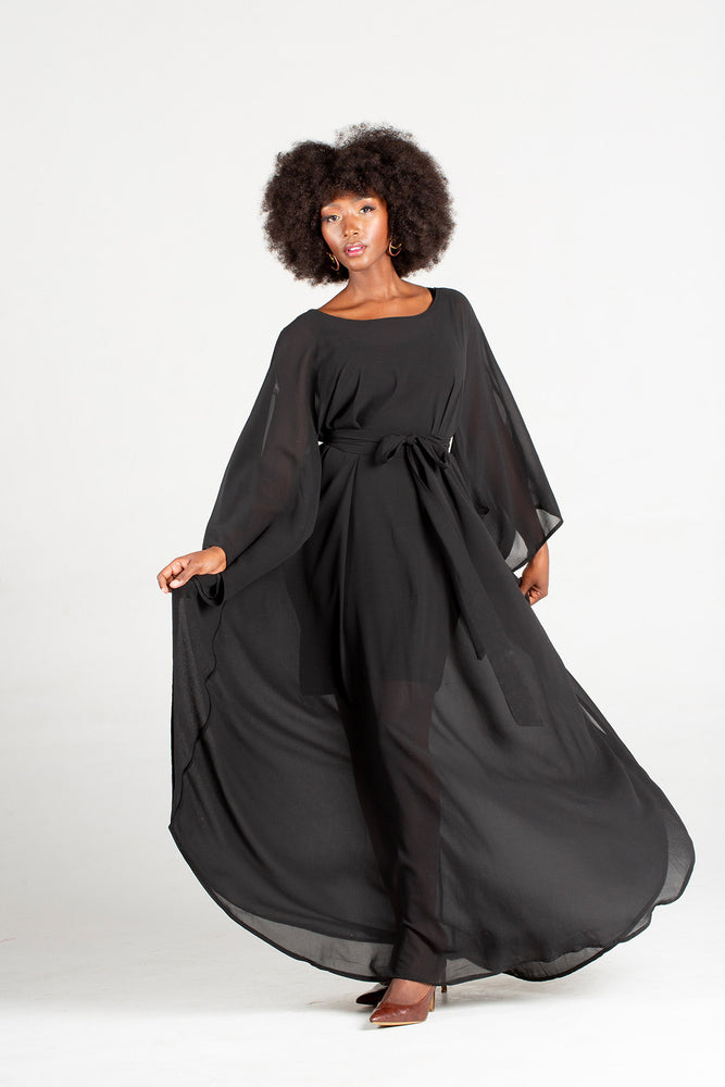 Fluidity Maxi Swing Tunic & Tie