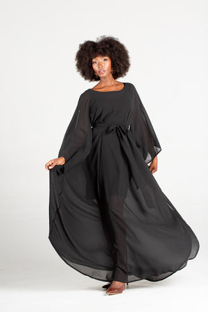 Fluidity Maxi Swing Tunic & Tie
