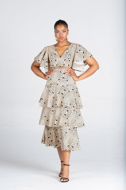 Fluidity Waterfall Skirt