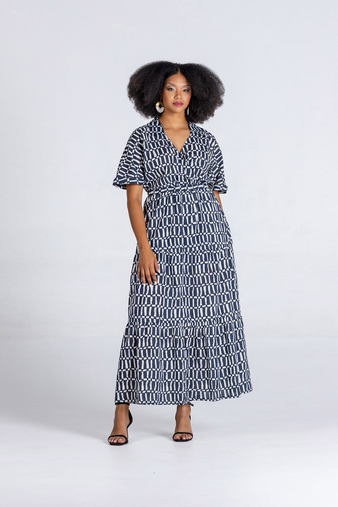 Amanda Laird Cherry Oxford Dress