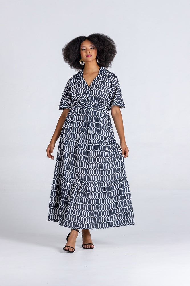 Amanda Laird Cherry Oxford Dress