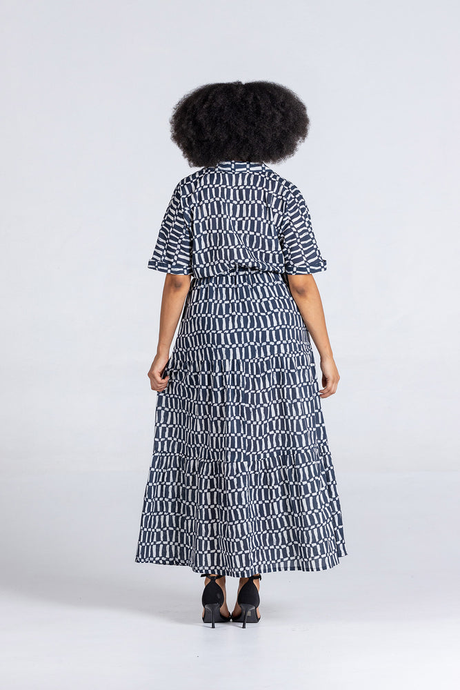 Amanda Laird Cherry Oxford Dress