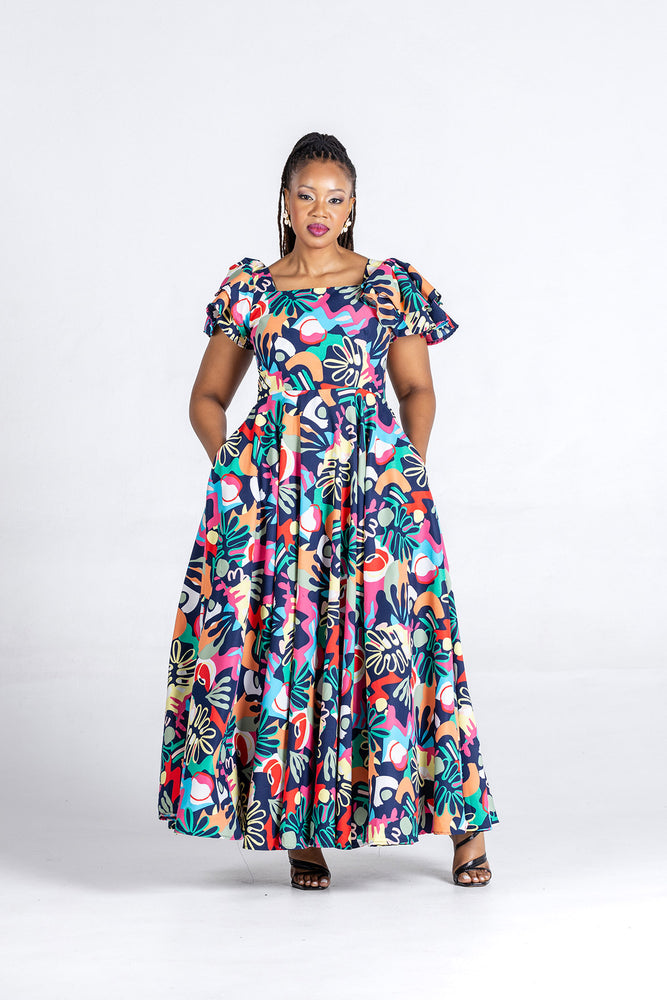 Skhathi Collection Swazi Maxi Dress