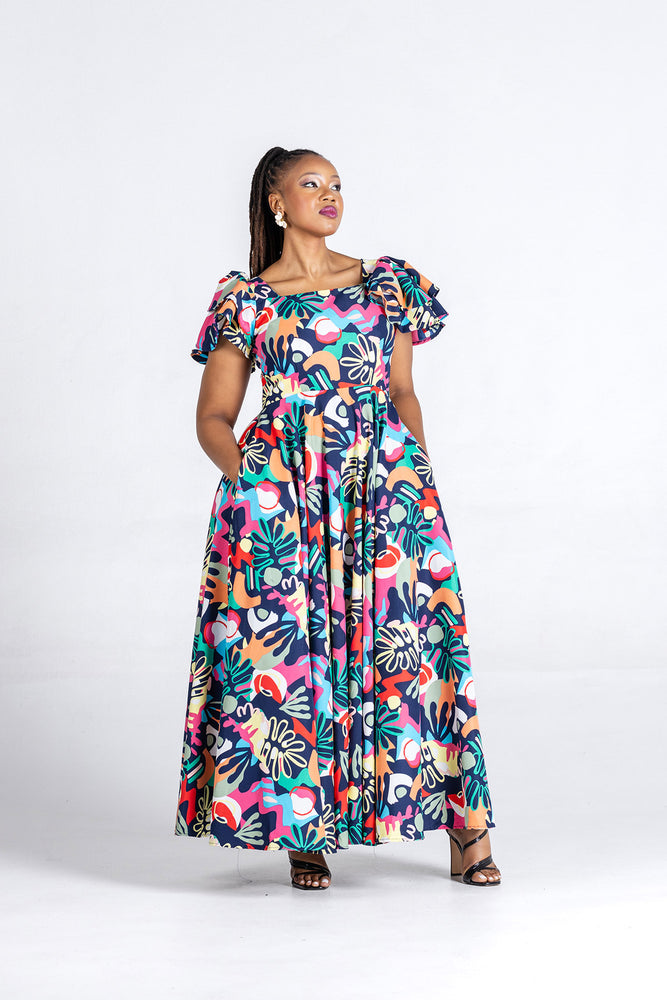 Skhathi Collection Swazi Maxi Dress
