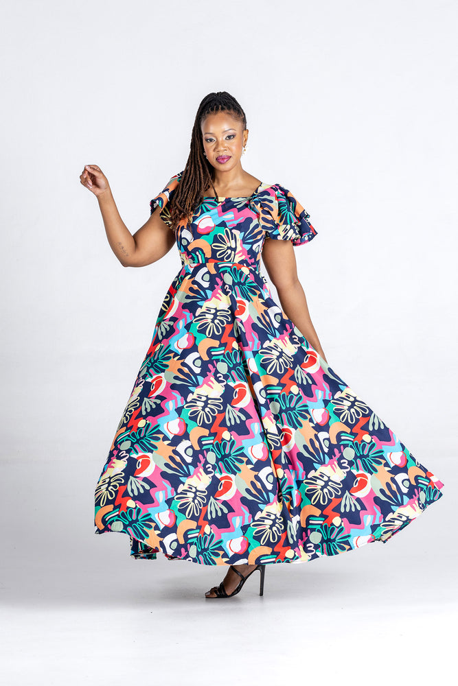 Skhathi Collection Swazi Maxi Dress