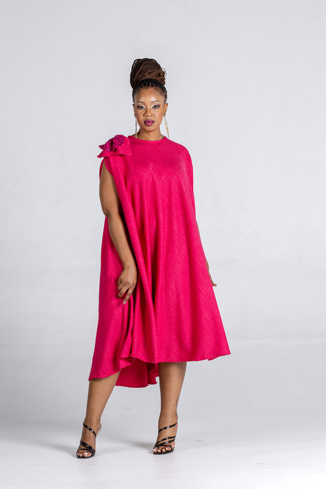 Pearls For El Tent Dress With Sequin Bow