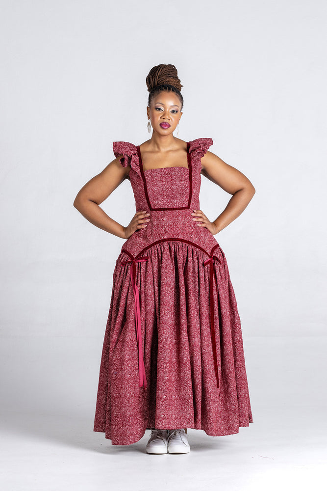 Angalia Jua Mwezi Maxi Dress