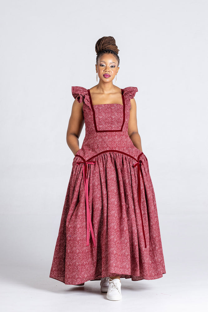 Angalia Jua Mwezi Maxi Dress