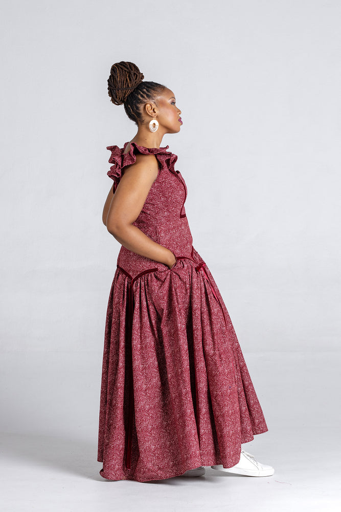 Angalia Jua Mwezi Maxi Dress