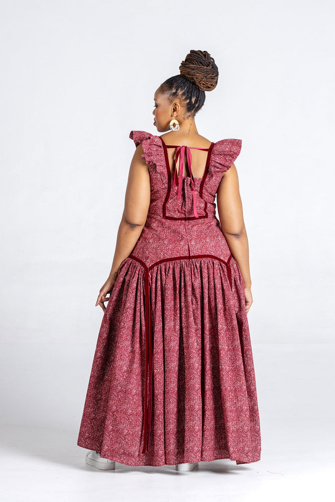 Angalia Jua Mwezi Maxi Dress
