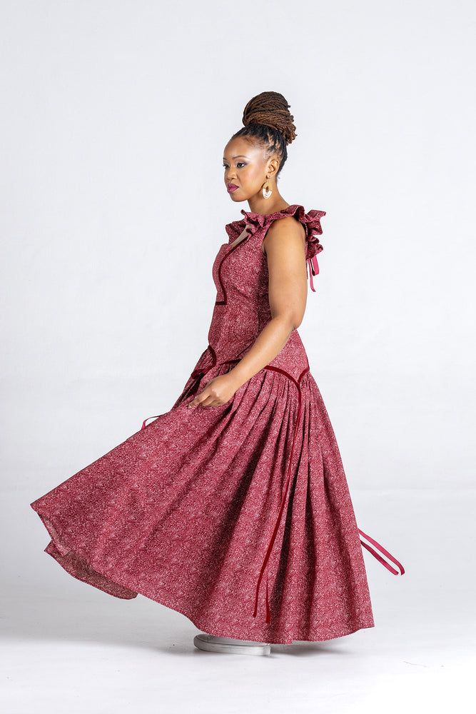 Angalia Jua Mwezi Maxi Dress