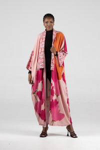 Zamaan Abstract Art Kimono