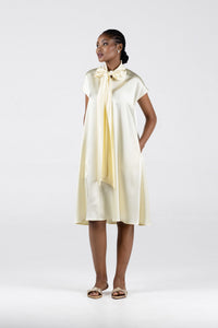 Marianna Eve Butter Yellow Dress