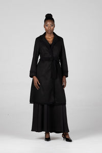 Amanda Laird Cherry Caroline Coat