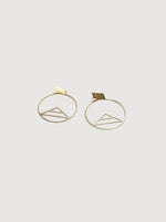 Peachyplum Hoop Triangle