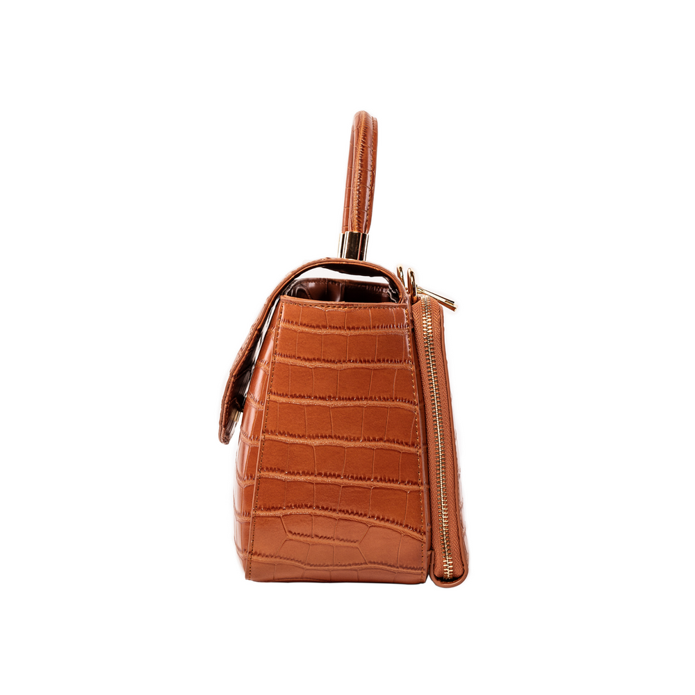 
            
                Load image into Gallery viewer, Amâna Donñe top handle handbag
            
        