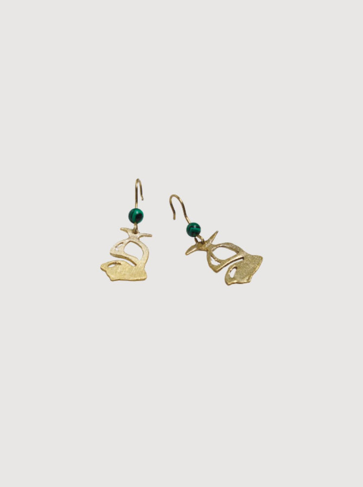 Peachyplum Rose Earring