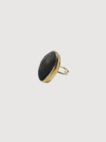 Peachyplum Agate Ring Med