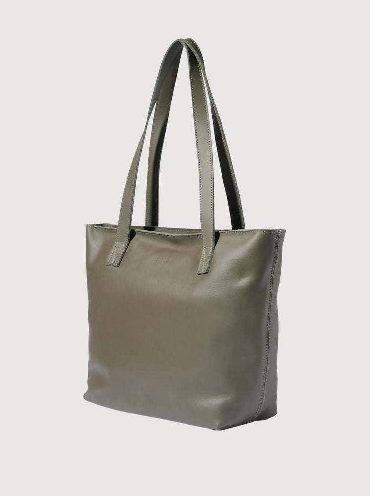 Antelo Emmy Unlined Leather Tote With Zip