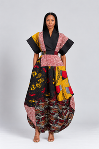 Bathini Africa Emma Khaftan Dress