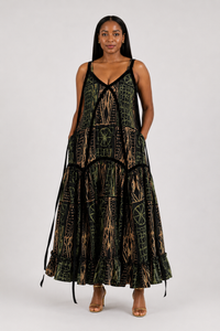 Angalia Maxi Mwezi Dress