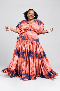 Plus Fab Rebaone's Dress