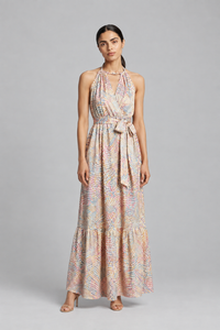 Fluidity De Chine Frill Dress